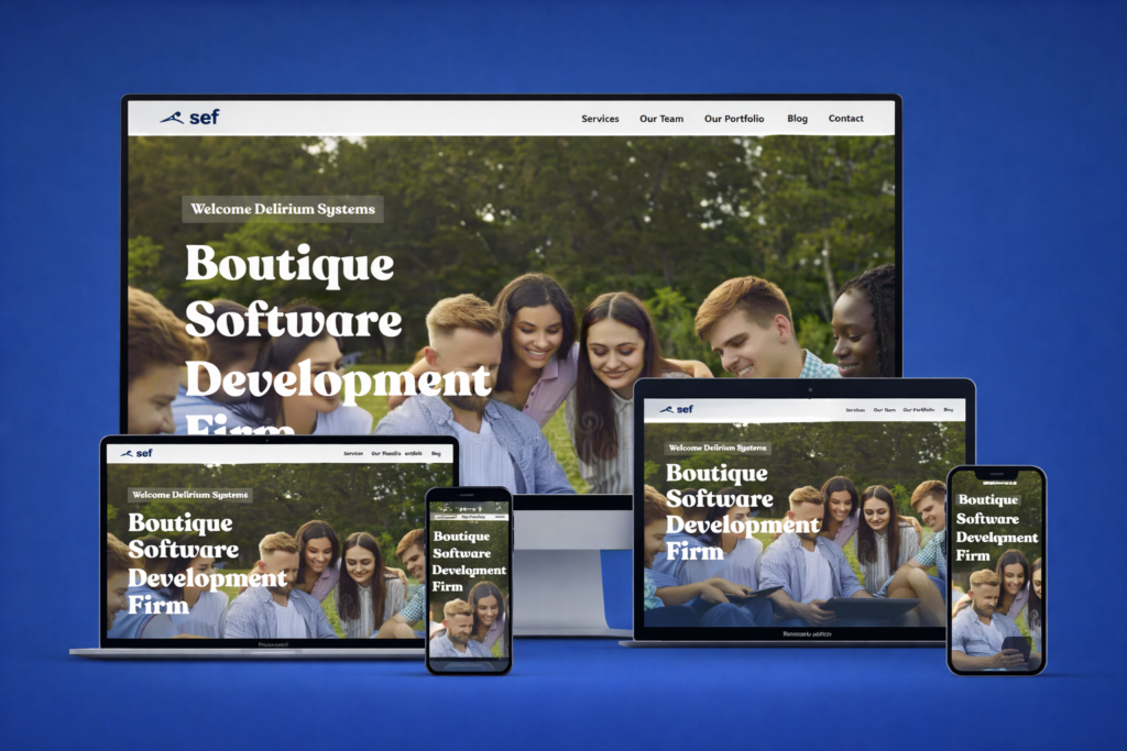 Web development project