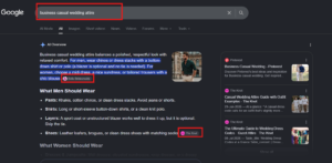 Shows how ai overview looks